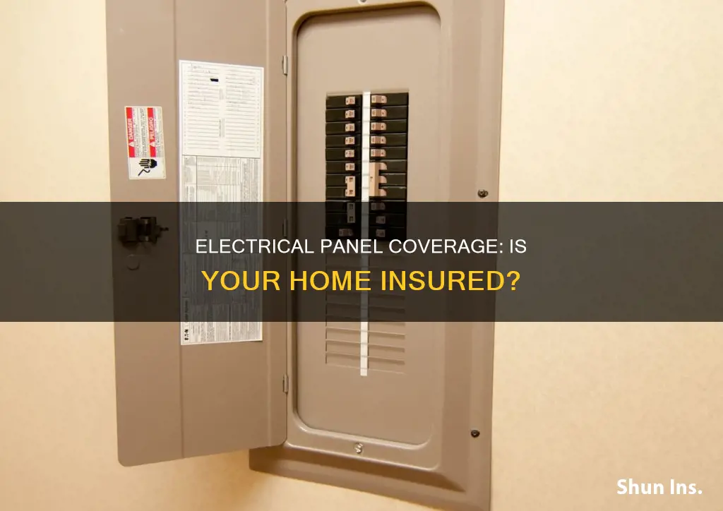 does your homeowners insurance cover a new electrical panel