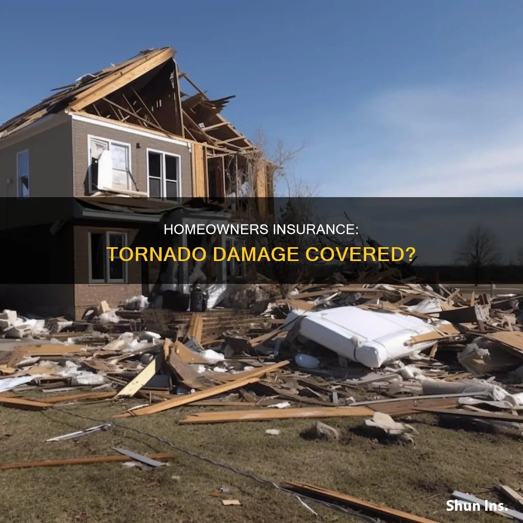 does your homeowners insurance cover tornado damage