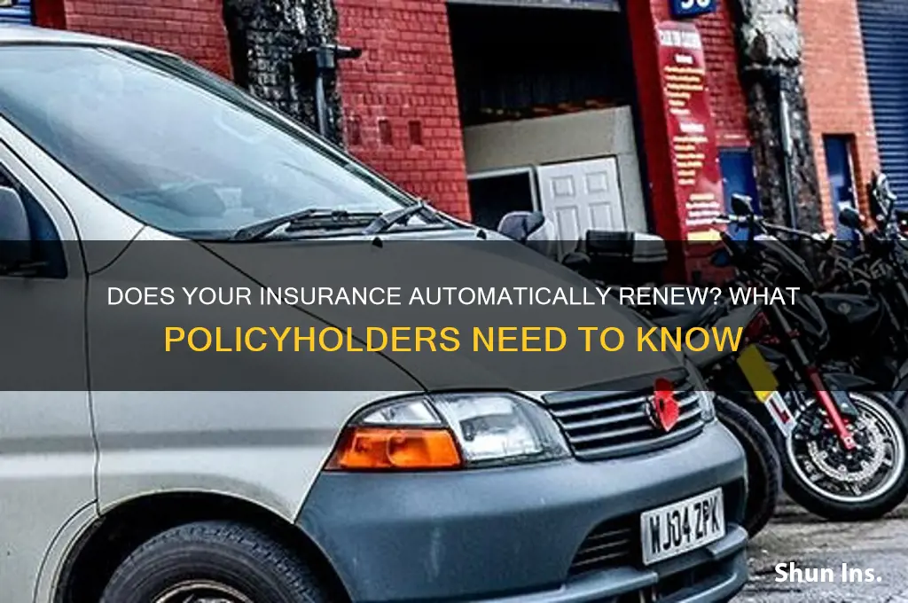 does your insurance automatically renew