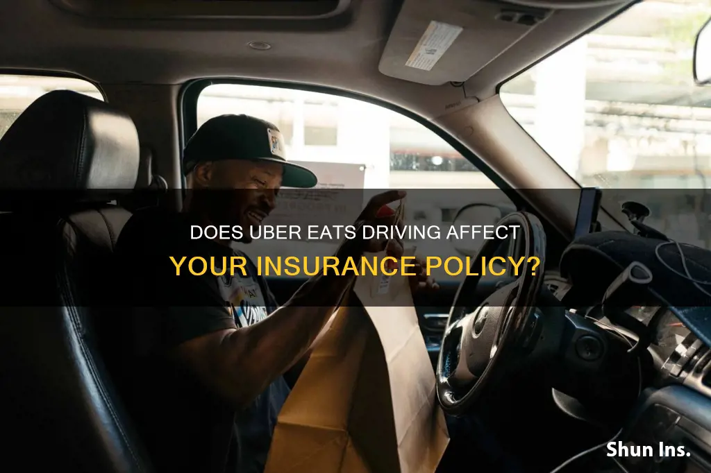 does your insurance change when you drive for uber eats