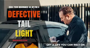Defective Tail Lights: Insurance Impact and Costly Repairs