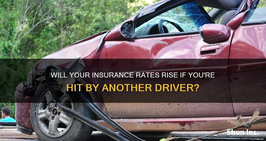 does your insurance go up if someone hits you geico