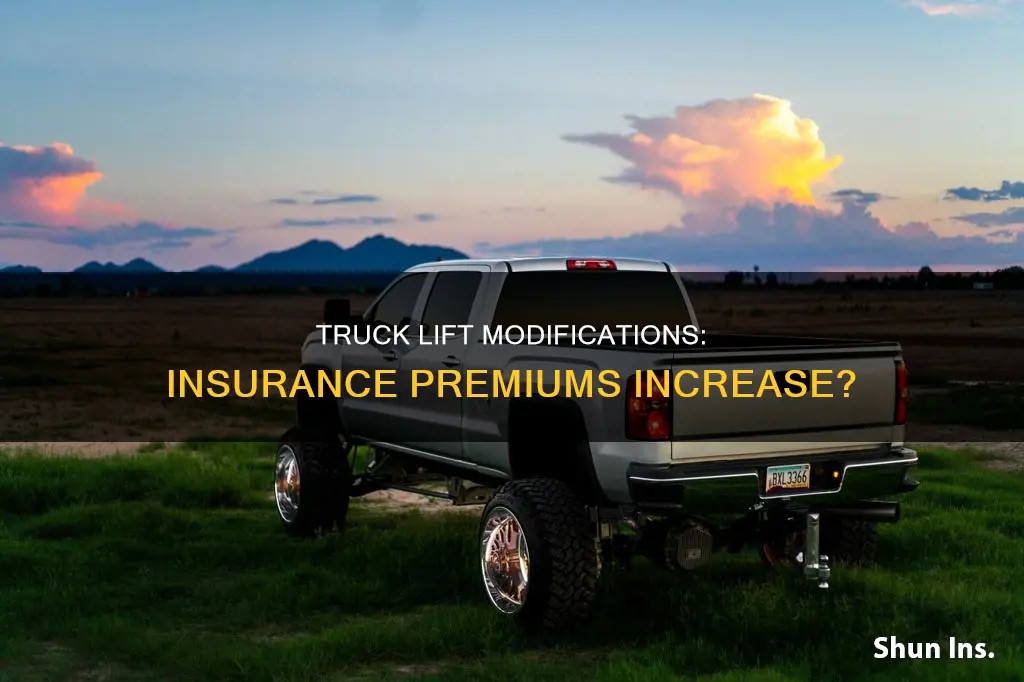 does your insurance go up if you lift your truck