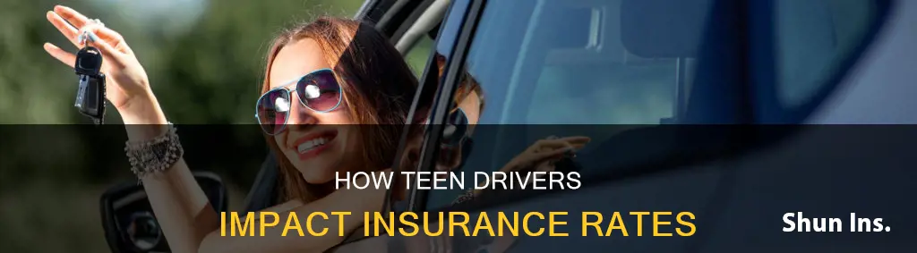 does your insurance go up with a teen driver