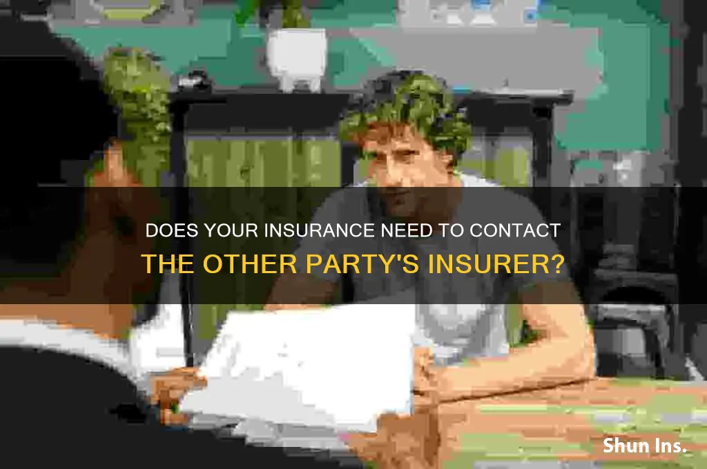 does your insurance have to contact other insurance