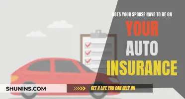 Spouse on Your Auto Insurance: Necessary?