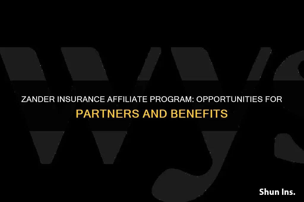 does zander insurance have an affiliate program