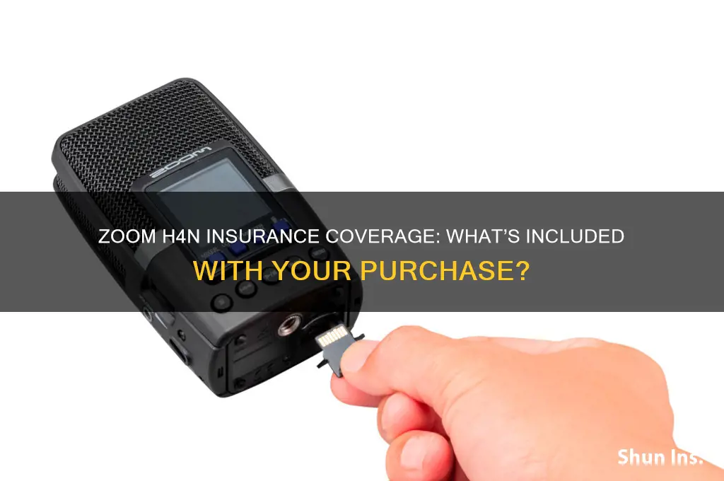 does zoom h4n come with insurance