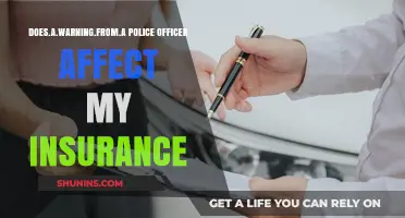 Warning from Police: How Does It Impact Insurance?