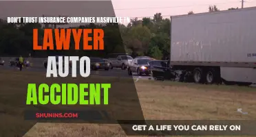 Nashville Auto Accident Lawyer Warns: Insurance Companies Aren't on Your Side