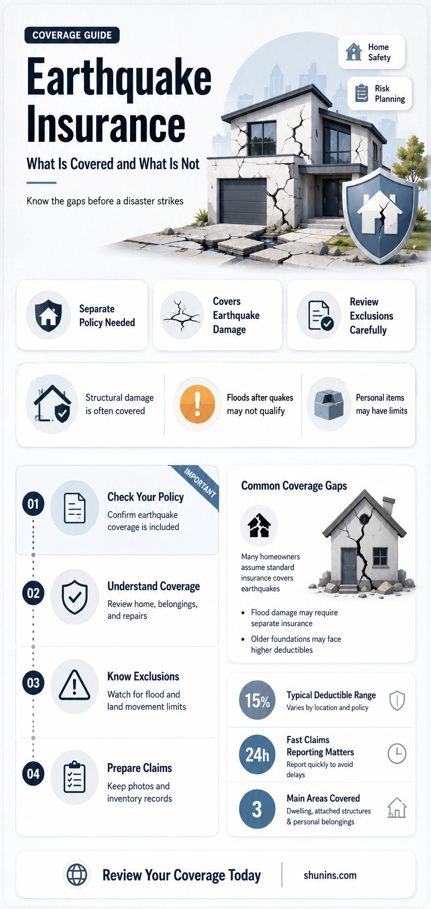 are earthquakes insurable
