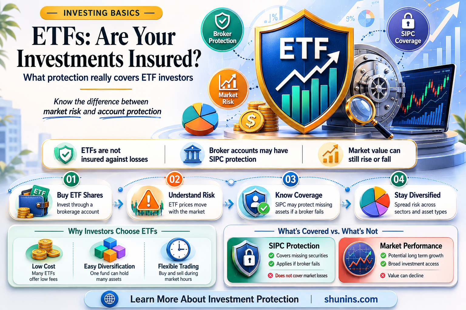 are etf funds insured