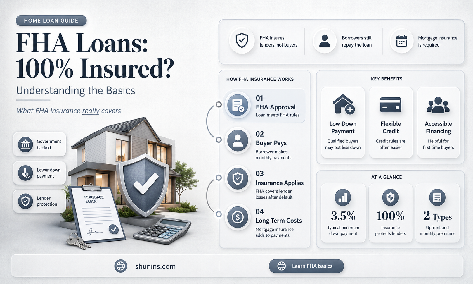 are fha loans 100 insured