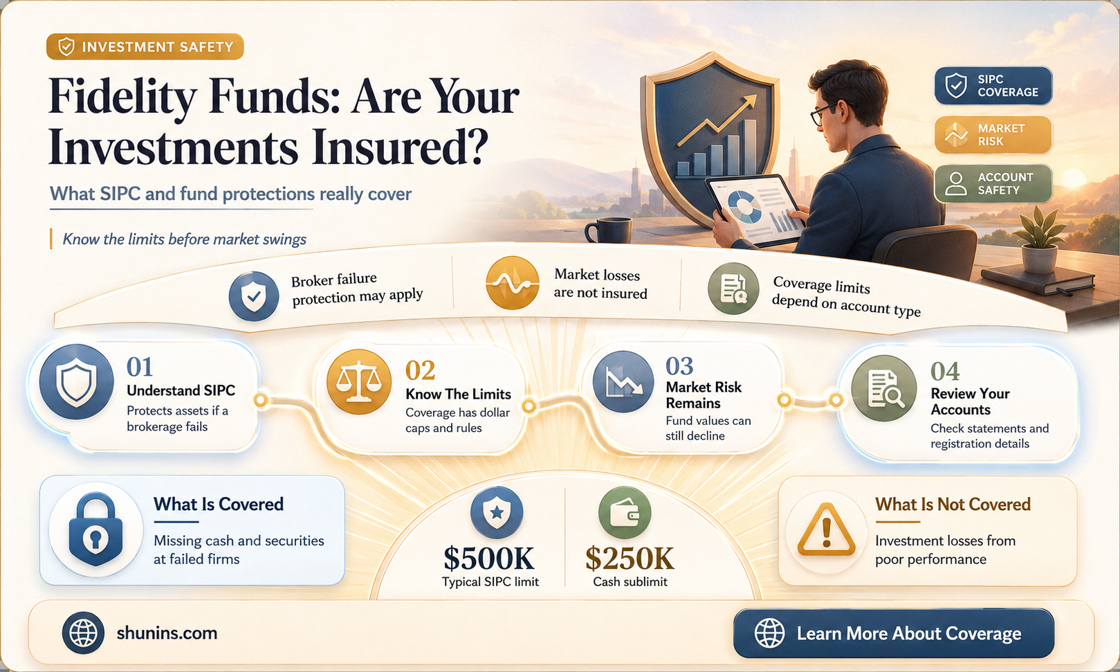 are fidelity funds insured
