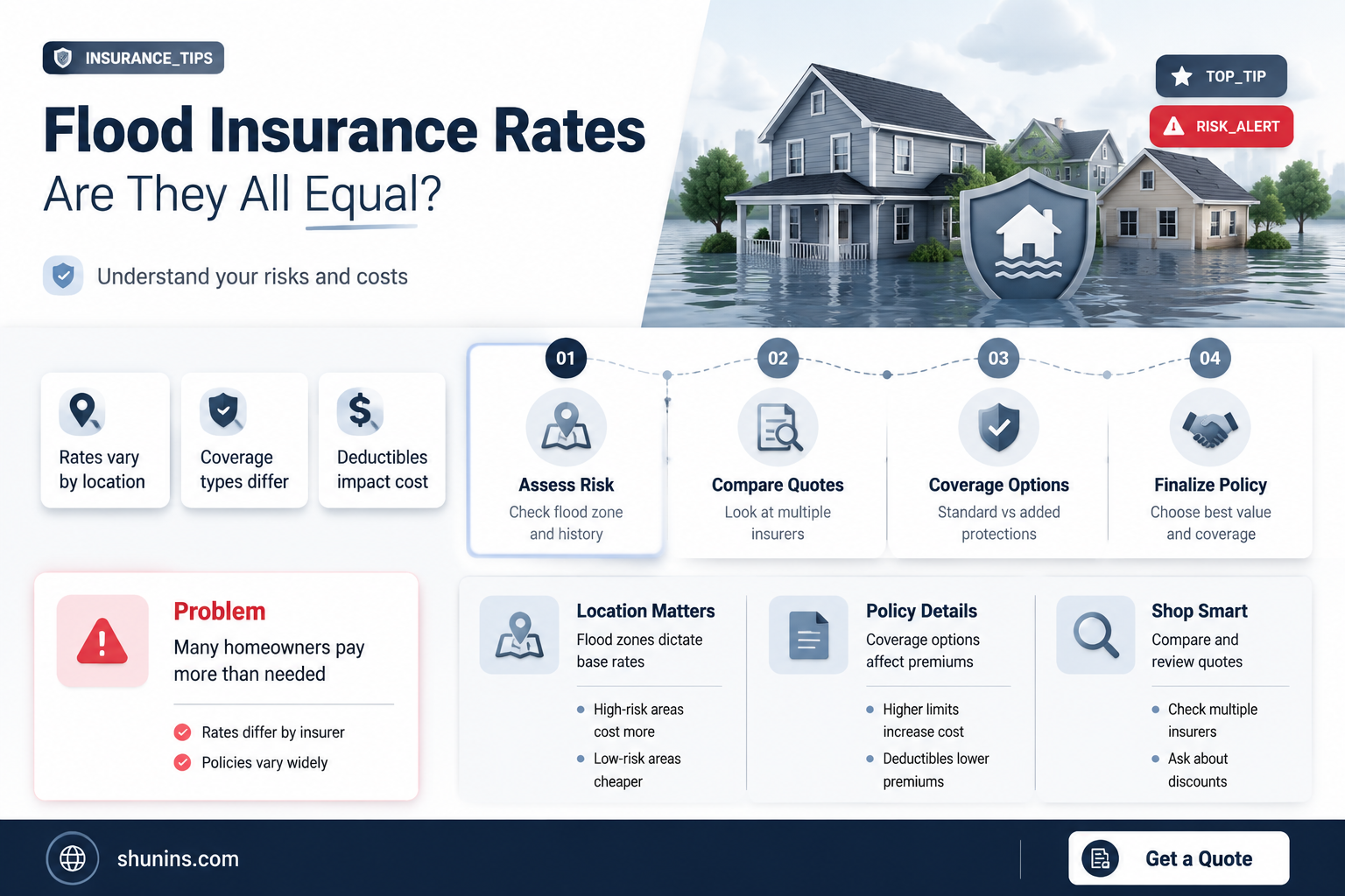 are all flood insurance rates the same