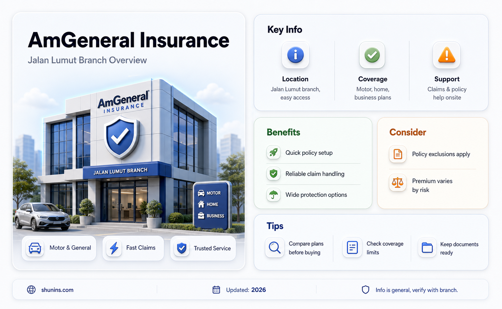 am general insurance jalan lumut