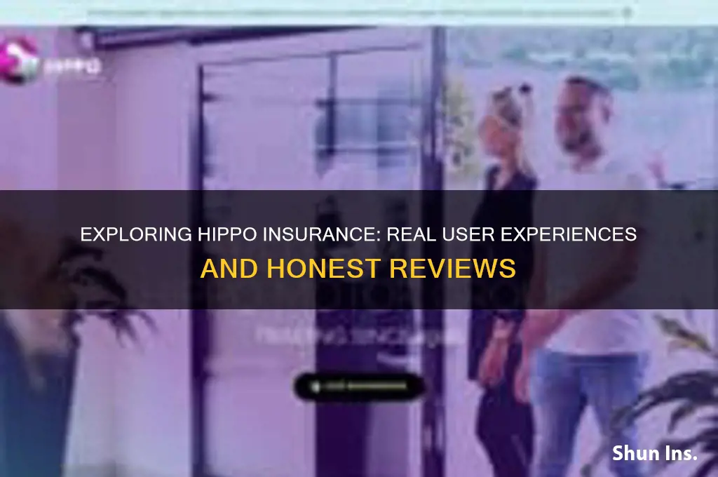 has anyon eused hippo insurance