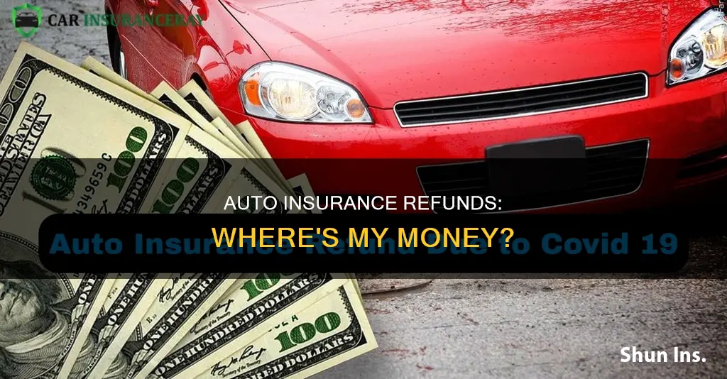 has anyone received their auto insurance refund