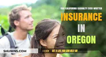 Has California Casualty Ever Written Insurance in Oregon?