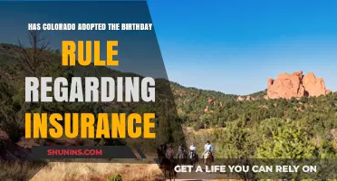Colorado's Insurance Policies: Has the Birthday Rule Been Adopted?