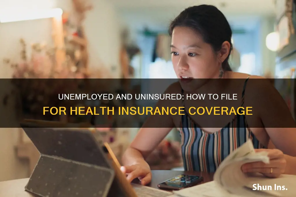 has does an unemployed file for health insurance