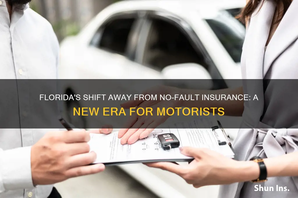 has florida house changed no fault insurance