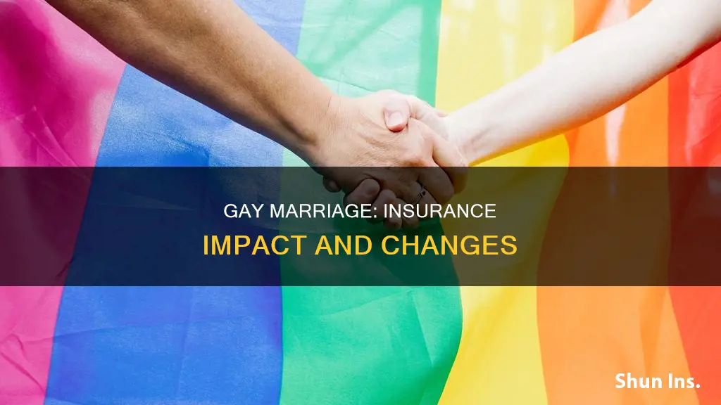 has gay marriage affected insurance