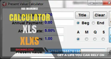 Insurance Calculator XLS/XLSX: Simplify Your Premium Estimation Today