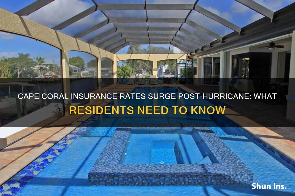 has insurance increased in cape coral since hurricane