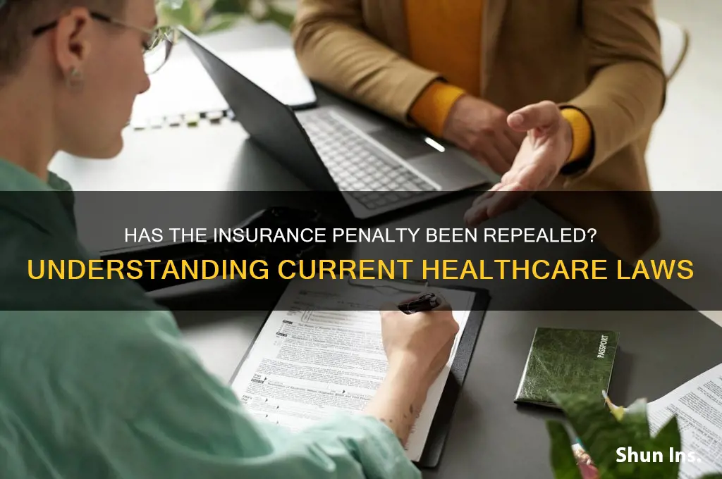 has insurance penalty been repealed