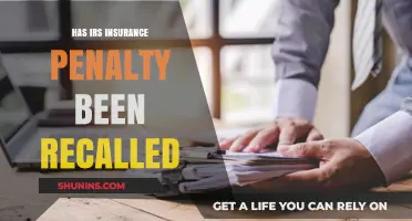 IRS Insurance Penalty Recall: What You Need to Know Now
