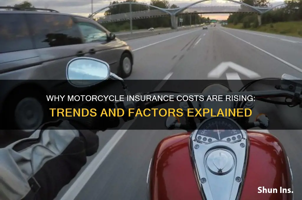 has motorcycle insurance gone up