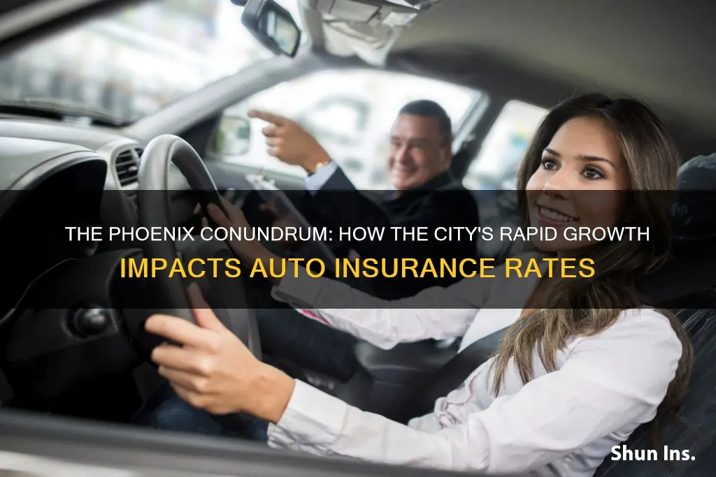 has phoenix growth made auto insurance go up