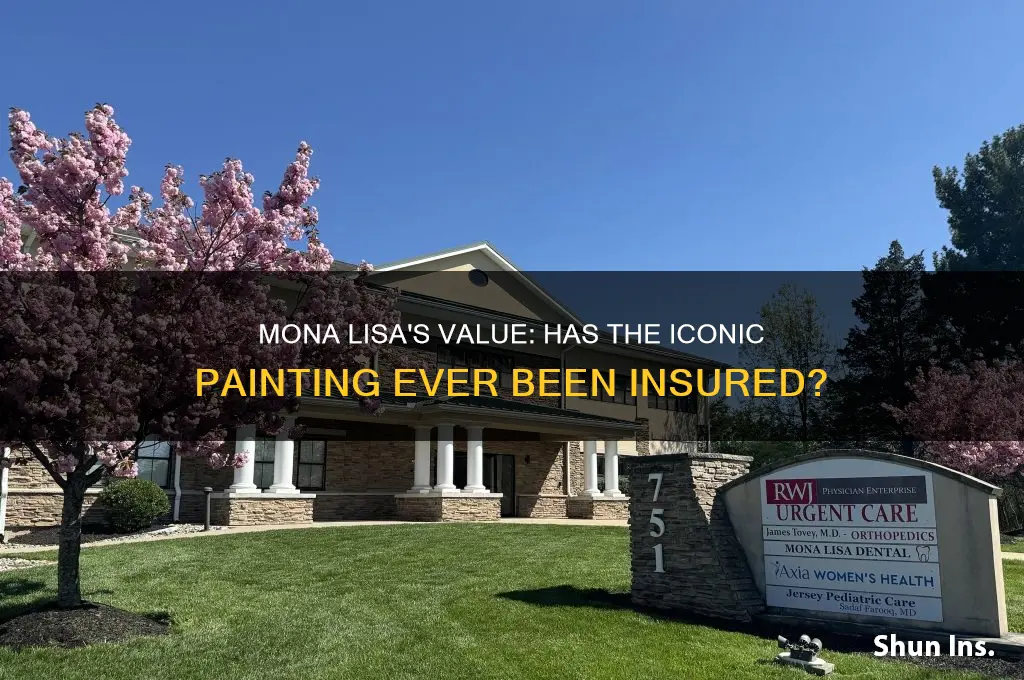 has the mona lisa ever been insured