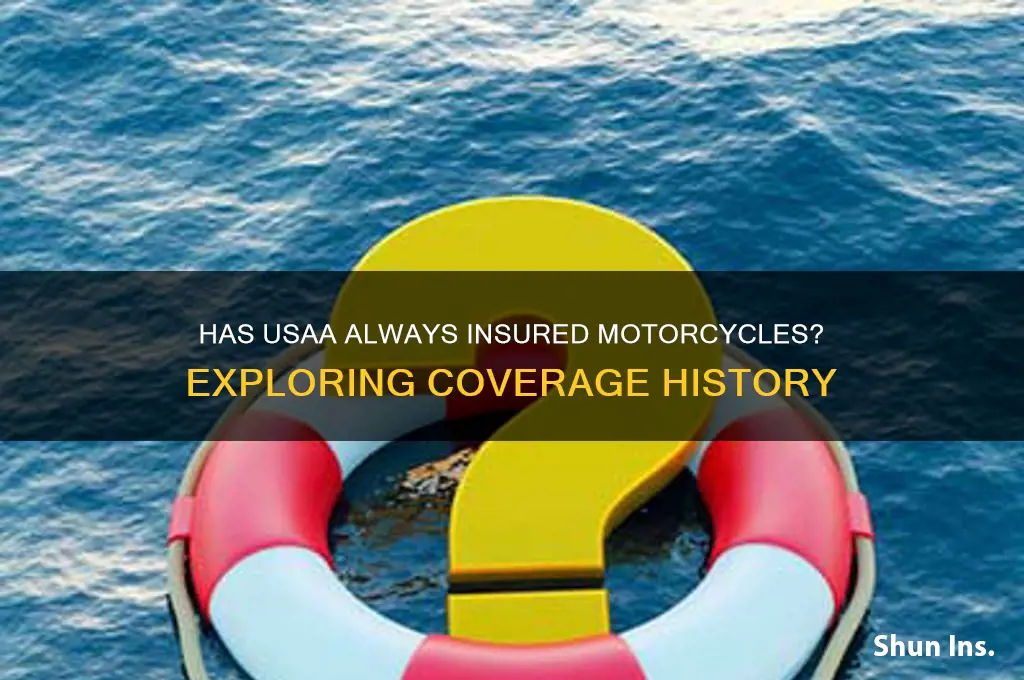 has usaa always insured motorcycles