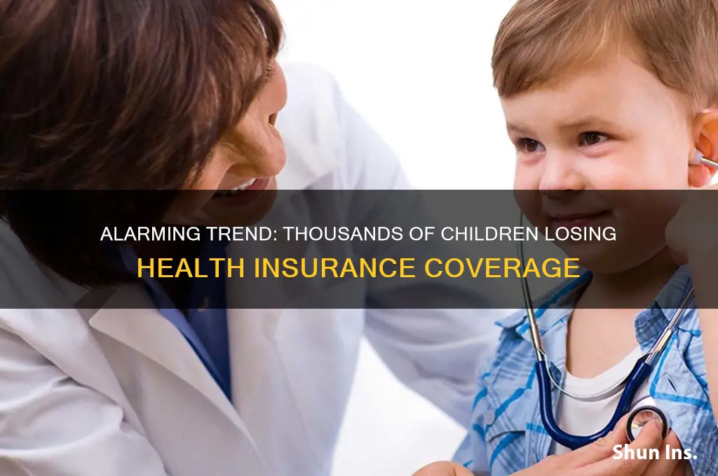 have 240000 children lost health insurance