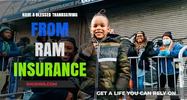 Wishing You a Blessed Thanksgiving from RAM Insurance