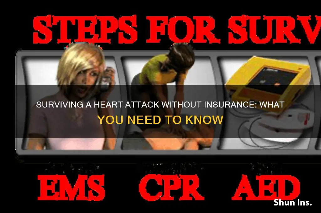 have a heart attck no insurance