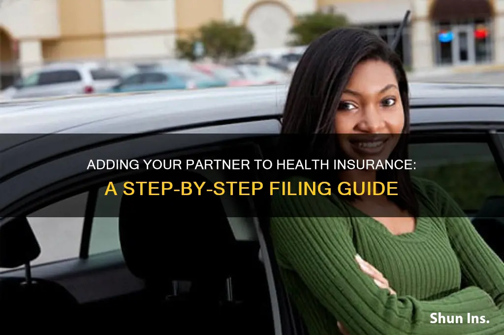 have a partner under health insurance how to file