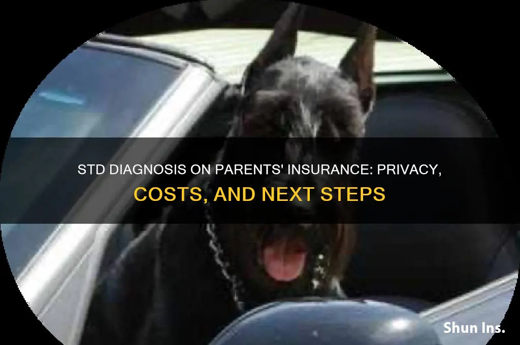 have an std but on my parents insurance