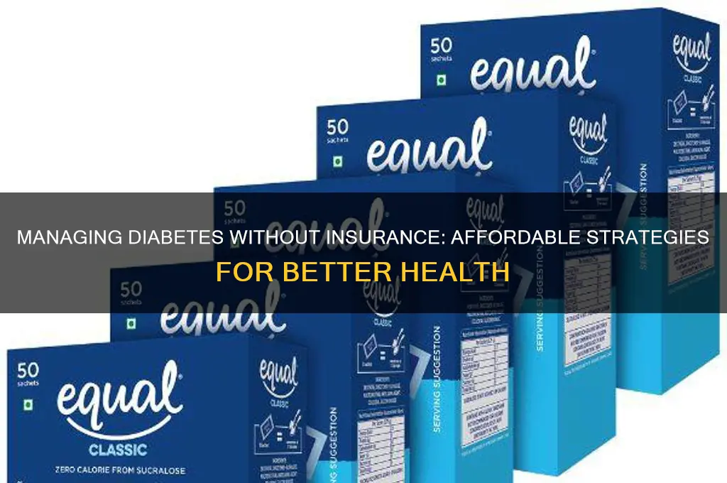 have diabetes but no insurance