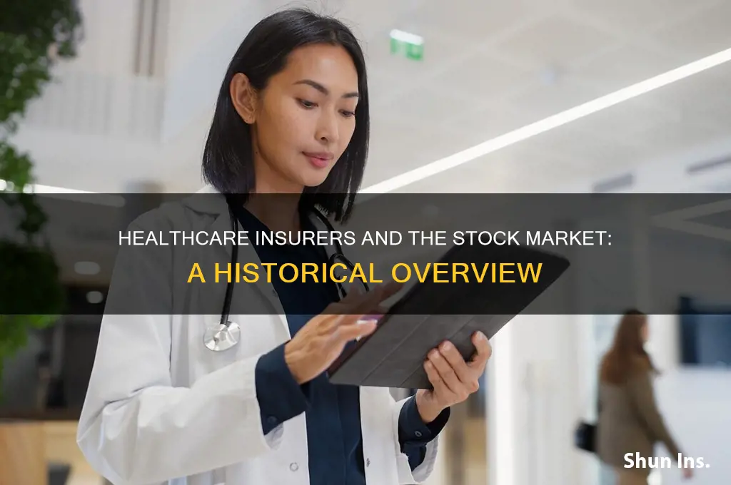 have healtcare insurers always been on the stock market