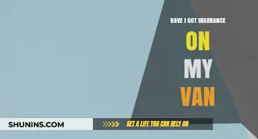 Do I Have Van Insurance? How to Check Your Coverage