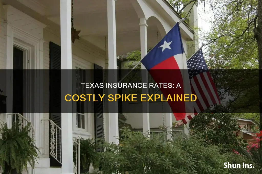 have insurance rates increased in Texas