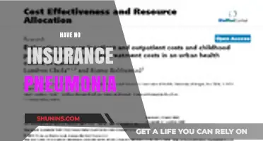 No Insurance, Pneumonia Diagnosis: Navigating Treatment and Financial Challenges