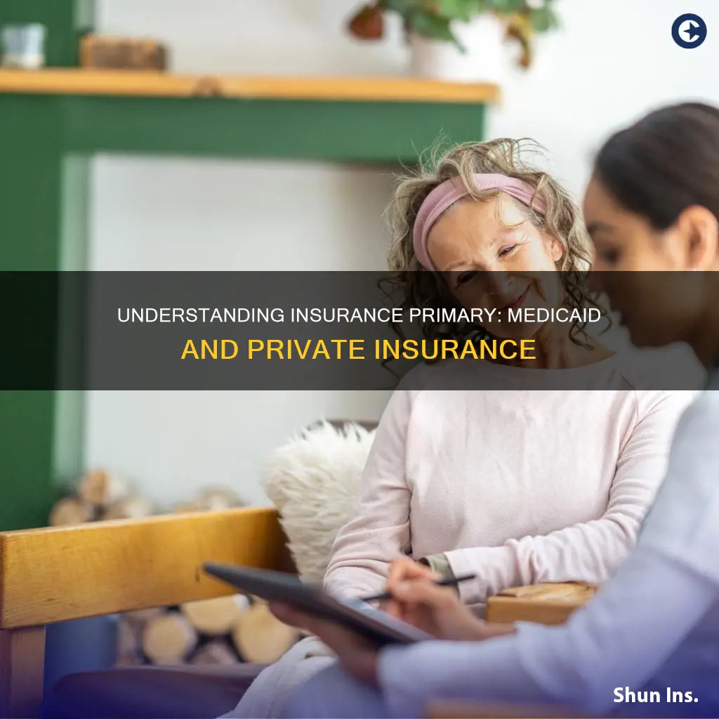 have private insurance and medicaid quarra which is primary