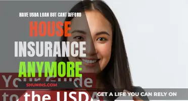 USDA Loan: House Insurance Unaffordable