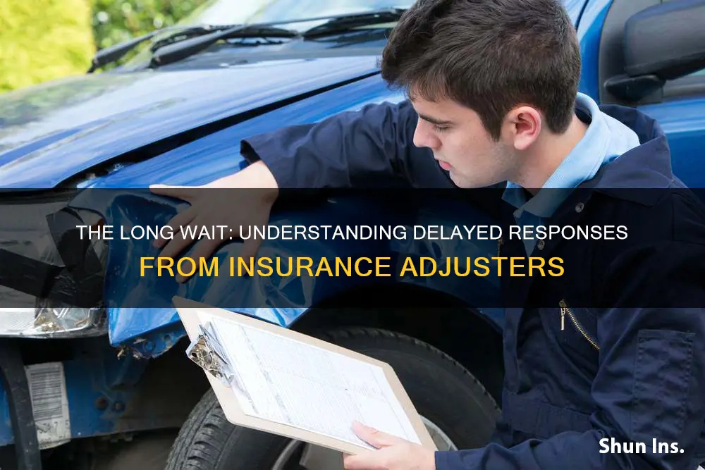 haven t heard from insurance adjuster