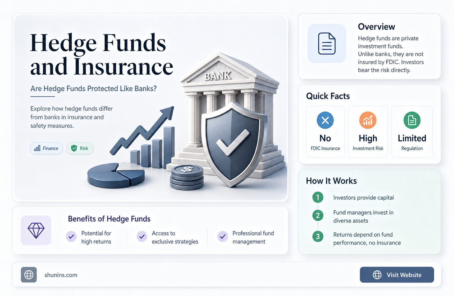 are hedge funds federally insured