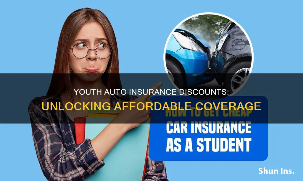 how a youth can get a discount on auto insurance